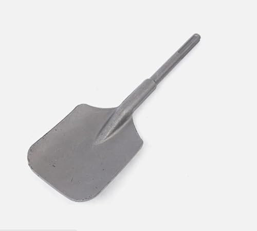 SDS Max Clay Spade Chisel Shovel Bit Floor Scraper Ceramic Breaker Tool Shovel Widening Series Chisels, Cracking Chisel Bent Tile Chisel for Ceramic, Floor Tiles & Commercial Use for Electric Breaker