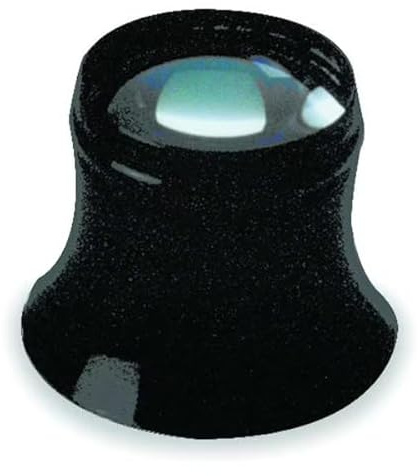MOLLIFII 5X Watchmakers Loupe, Mfr: 432-A, Black