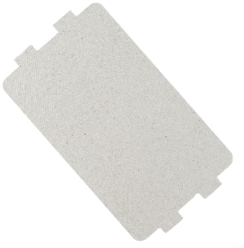 1 x piastra di copertura in mica per forno a microonde, 11,6 x 6,5 cm, per riparazione a microonde, materiale isolante resistente al calore, compatibile con la maggior parte dei modelli di microonde