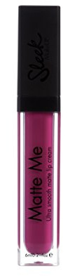 Sleek MakeUP Matte Me Liquid Lip Cream, Fandango Purple, 6ml