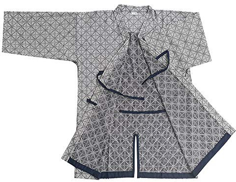 ZooBoo Mens Kendo/Aikido Keikogi Hakama Martial Arts Jackets (XL, Beige)