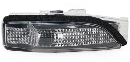Lampada Che Indica per Toyota per Auris per C-HR 2016-2020 Specchietto Retrovisore Indicatore di Direzione Indicatore LED Lampeggiante Ripetitore con Lampadina Indicatore direzione(Giusto)