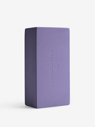 Yogamatters Yoga Brick | EVA Foam | Lightweight, High Density and Non-Toxic (Fig)