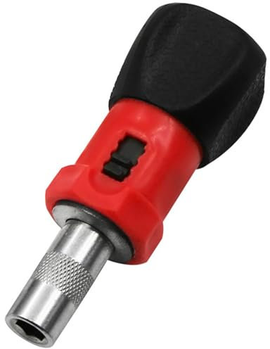 6 tournevis à cliquet de 35 mm avec double direction et porte-embouts magnétiques pour différentes applications