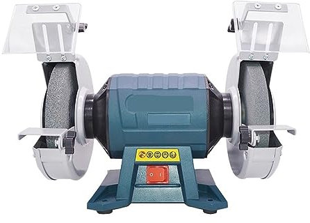 Esmeriladora de banco Amoladora eléctrica de doble rueda, amoladora de banco Vertical, amoladora de mesa, afilador de Metal