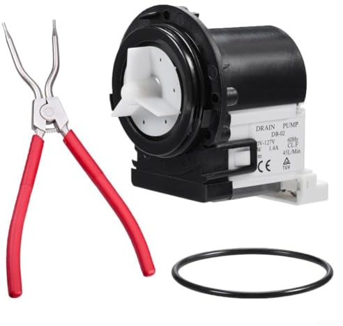 Moteur de pompe de vidange de lave-linge, outil de serrage à ressort compatible avec 4681EA2001T, installation facile avec pince