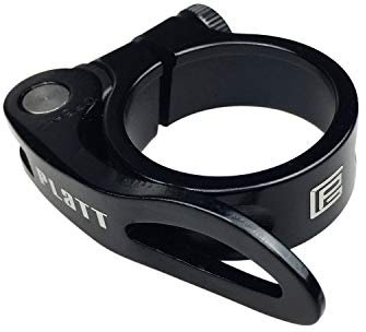 PLATT cierres de sillín para bicicletas,Abrazadera para Silla de Bici montaña de Aleación de Alumini con Palanca liberación rápida 28.6/31.8/34.9MM