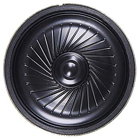 KESOTO Altoparlante 45 * 6mm per Citofoni di Sistema Fai-da-Te, Altoparlanti Multimediali, Redon Do, Nero, 0,5 W, 8 Ohm (P45-8-0,5 W)