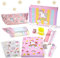 Yetech Unicorn Briefpapier Set - Unicorn Abschließbares Notizbuch, Geburtstagsgeschenk Einhorn Geschenke für Mädchen Alter 4 5 6 7 8 9 10 11 Jahre alt