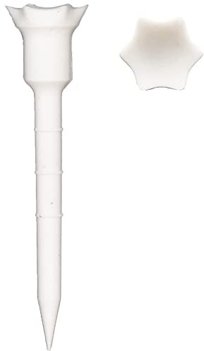 LIGNUM 72MM Ecoline Star Tees 12PK Biologisch abbaubares Golf Tee