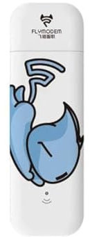 Flymodem Módem WiFi USB 4G LTE | La solución definitiva para conectividad a Internet de alta velocidad | Velocidad WiFi de 150 Mbps para 10 usuarios | 1 año de garantía