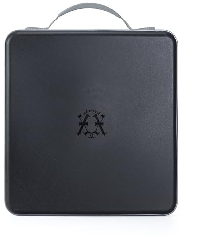 alavisxf xx CD Case, 224 Capacity Hard Plastic CD DVD Case Holder, Portable Large Capacity Disc Storage Organizer Holder for Car, Home, Travel (Black, 224 Capacity)