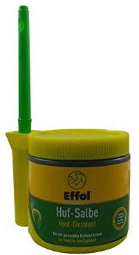 Set Effol hoof ointment yellow + Effol Brush-fix hoof ointment vaseline and laurel oil