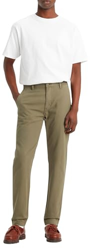 Levi's herr Trousers Xx Chino Slim Ii, Bunker Olive Shady Gd B, 33W / 34L