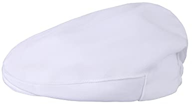 mintgreen Gorra Bebe Niño, Boina Plana Bautizo Hidalgo Sombrero, Blanco, 1-2 años