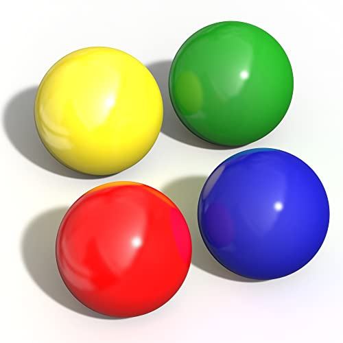 Stress Balls (Pack 4 ) Balls for Kids and Adults Stress, Muscle Focus Improvement, Hand Exercise ,Fidget Toy,Squeez balls Gift for Kids