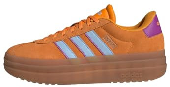 Adidas Damen Vl Court Bold Schuhe, EU, Crew Orange Glow Blue Purple Burst, 40 EU