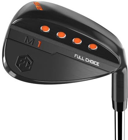 FULL CHOICE Golf Wedges, 52 Degree Golf Sand Wedge, Gap Wedge, Lob Wedge Golf Clubs, Wedges Golf Clubs for Men Women Right Hand, CNC Milled Face for More Spin and Control