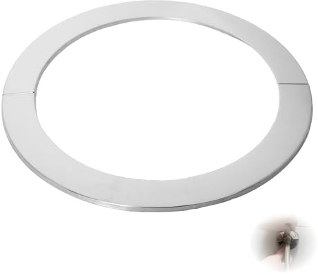 Fledart rosette ofenrohr 200mm Edelstah, Kaminrosette 200 mm, Kamin rosette Durchmesser 200 x 256x 5mm Hitzebeständig für Heizkessel (200mm 1pcs)