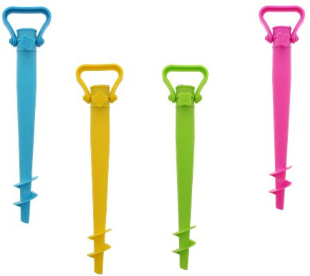 Riyashop parasoll hållare paraplyställ golvstöd parasoll fot stativ plast rosa