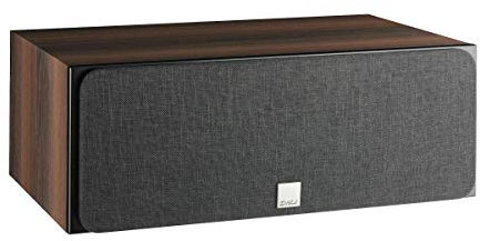 DALI Oberon VOKAL – Dunkle Walnuss-Centerlautsprecher mit 2 x 5¼ Holzfasermembranen, SMC & 29-mm-Kalotte für klare, dynamische Film- und Konzertwiedergabe