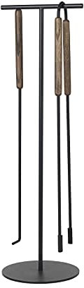 ASHI - Juego de Utensilios para Chimenea (3 Piezas)