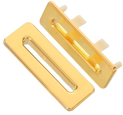 HONITANO Copertura Troppo Pieno Lavandino Bagno 2 Pezzi Cerchio Decorativo in Lega di Zinco Oro Resistente Deformazione per Accessori Lavello Cucina