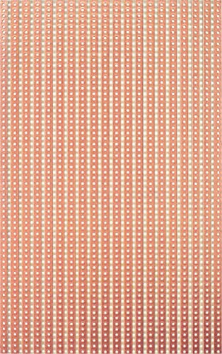 Rademacher 711-5 Lötstreifenrasterplatine (25 Stk.) Hartpapier 160 x 100 mm, Rastermaß 5,08 mm, 20 Leiterbahnen, Kupfer Auflage einseitig 35 µm, Platine 1,6 mm stark, Gelb