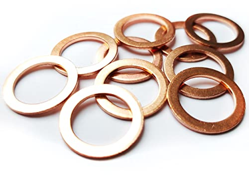 10 Stück Kupferdichtring DIN 7603 A Ölablassschraube M 14 x 20 x 1,5 VW Audi