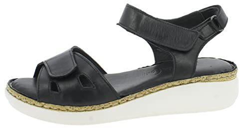 Andrea Conti Women's Sandals, black, 8 Women