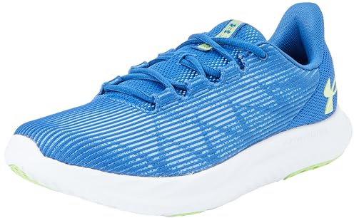 Under Armour Mens Ua Charged Speed Swift Running Shoe, Tech Blue Tech Blue Morph Green, 7 UK