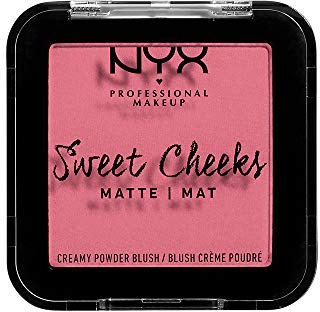 NYX prop.MAKEUP Sweet Cheeks Creamy Matte Powder Blush - Rose & Play