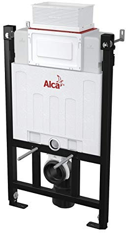AlcaPlast AM118 Élément de montage pour WC encastré - Commande par le haut ou par l'avant - Hauteur de montage : 85 cm