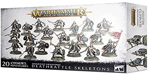 Games Workshop Warhammer AoS - Soulblight Gravelords Deathrattle Skeletons