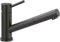 Villeroy & Boch Como Shower Küchenarmatur, Niederdruck, Wasserhahn Küche mit ausziehbarer Brause und 120° Schwenkbereich, Spültischarmatur wassersparend, Auslauf Höhe 120mm, Anthracite