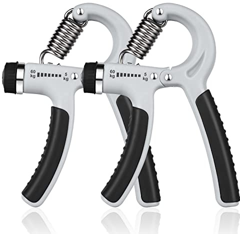 Vicloon handtränare, Hand Grip Handträning, justerbar Grepp Styrka Tränare underarmsträningsenhet grepp grepp styrketränare för styrketräning, kondition
