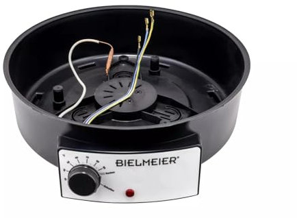 BIELMEIER Bodenteil WECK Einkochautomat 29 Liter Kunststoff 1 Knebel schwarz komplett montiert Made in Germany