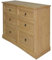 Willood Sideboard Mexiko-Stil Kiefernholz Kommode mit 6 Schubladen, Schubladenschrank Schrank für Wohnzimmer Esszimmer Flur, Anrichte Beistellschrank,110x43x81 cm