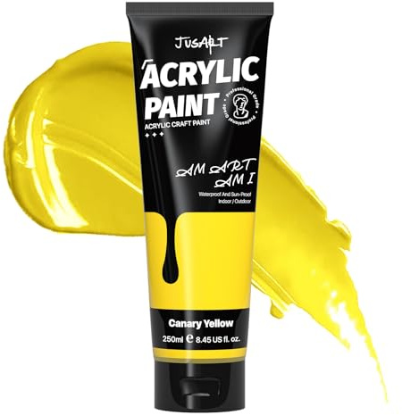 JusArt Vernice acrilica-250 (giallo)