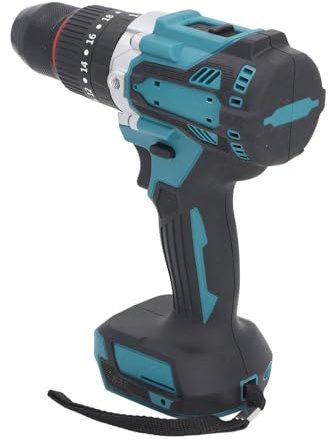 FILFEEL Sladdlös Borrmaskin med 20+3 Torsionsinställningar och Dubbla Hastigheter, 18V Batteridriven Slagborrmaskin med /2 Tum Nyckellös Chuck