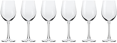 Maxwell & Williams Set 6 Calici In Vetro Trasparente Della Linea Cosmopolitan, Capacità 425 Ml, Ideali Per Vino, Acqua O Cocktail