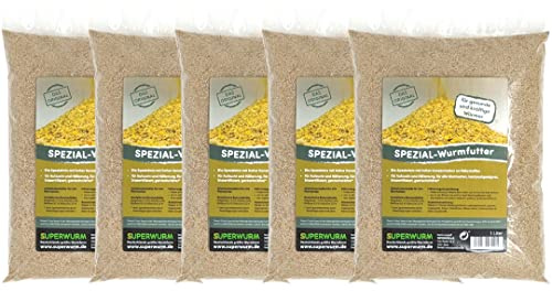 SUPERWURM Specialmaskfoder, påse 5 liter