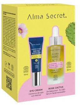 Aceite Facial Rose Cactus 2% Bakuchiol Renovador Piel + Contorno Ojos Retinal Antiarrugas Iluminador Regenerador Vegano Todo Tipo Piel Revitalizante Antioxidante Reparador Diario
