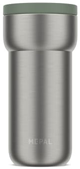 Mepal, Taza Aislante, 4 Horas Caliente y 8 Horas Fría, Taza Termica para Llevar, Adecuada como Taza de té y Taza de Café, Se Adapta a Todos los Portavasos, 375 ml, Nordic sage