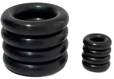 100 Stück EPDM Gummi O-Ring Dichtungen 2 mm X 9 mm, O Ringe Dichtungsscheibe Schwarz