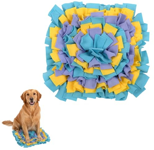 Snuffle Mat for Dogs, Encourage Pets to Use Their Natural Foraging Skills and Slow Feed, Relieve Boredom, Interactive Dog Toys Suitable for Small Medium Large Dog