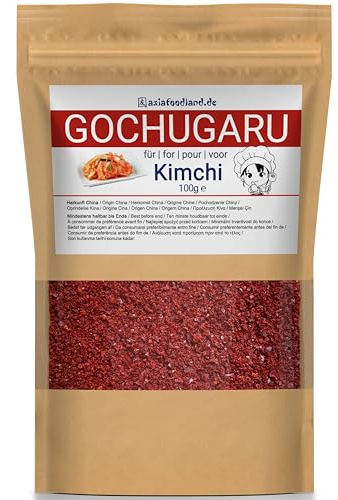 asiafoodland - Gochugaru - Chilipulver för kimchi - Red Pepper Powder, 1-pack (1 x 100 g)