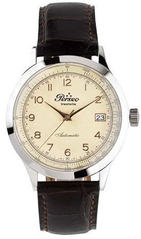 Perseo OROLOGIO UOMO TRE STELLE CHAMPAGNE AUTOMATICO 84441