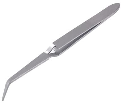 Pinzette per Unghie, Pinze per Manicure in Acciaio Inox, Pinzette Unghie Gel, Pinzette Modellanti per Unghie, Multifunzione Strumenti per Unghie