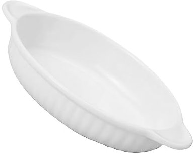 Alipis Juego De Fuente Para Horno De Cerámica Con Doble Asa De 9 5 Pulgadas Sartén Para Gratinar Apta Para Microondas Lavavajillas Y Frigorífico